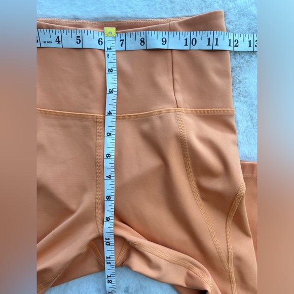 Girlfriend Collective Orange Compressive High Rise Leggings Size Small - Picture 5 of 8